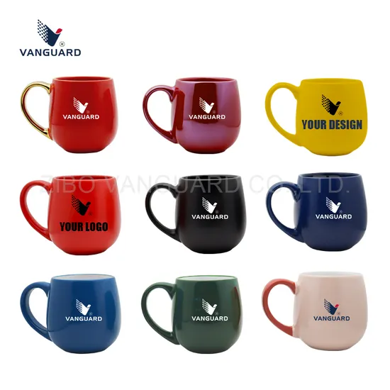 Factory Direct Sales 14oz 16oz 18oz 20oz Multicolor 12oz Coffee Cup Custom Personalized Coffee Cup Ceramic Coffee Mug Milk Tea Cup with Print Logo