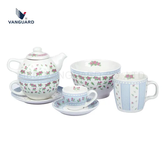 Wholesale Custom Teapot Porcelain Tea Set Ceramic Tea Kettle Versatile Ceramic Tea Set