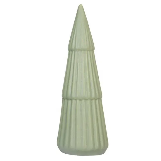 Xmas Figurine Set Ceramic Christmas Tree Resin Decoration Pendant Ornaments 