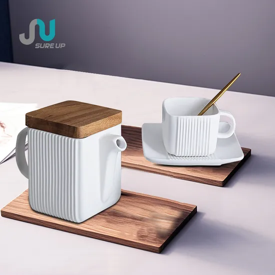 Ceramic Tea/Coffee Pot Set High Quality Minimalism Household Tea Set 