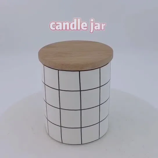 Wholesale Ceramic Candle Jar or Storage Box 