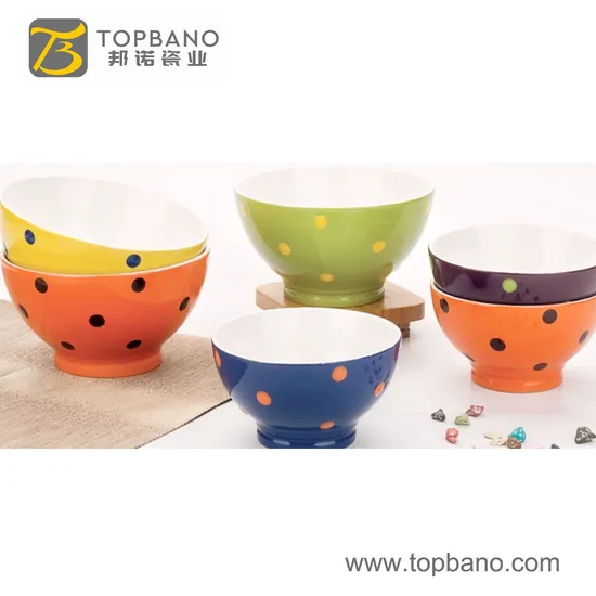 2021 New Promotional Gifts Pet Ceramic Customized Feeder Cats Dogs Colorful Ceramic Bowl From Topbano 