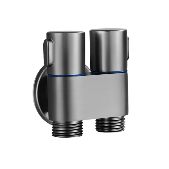 Hygienic Shower for Bathroom Toilet Bidet Shower Head Double Outlet Angle Valve Sets of Bathroom Accessories Bidet Toilet Seat 
