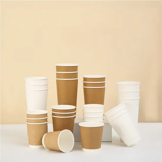 4oz 7oz 8oz 10oz 12oz 16oz Printing Party Office Use Single/Double/Ripple Wall Coffee Paper Cup 